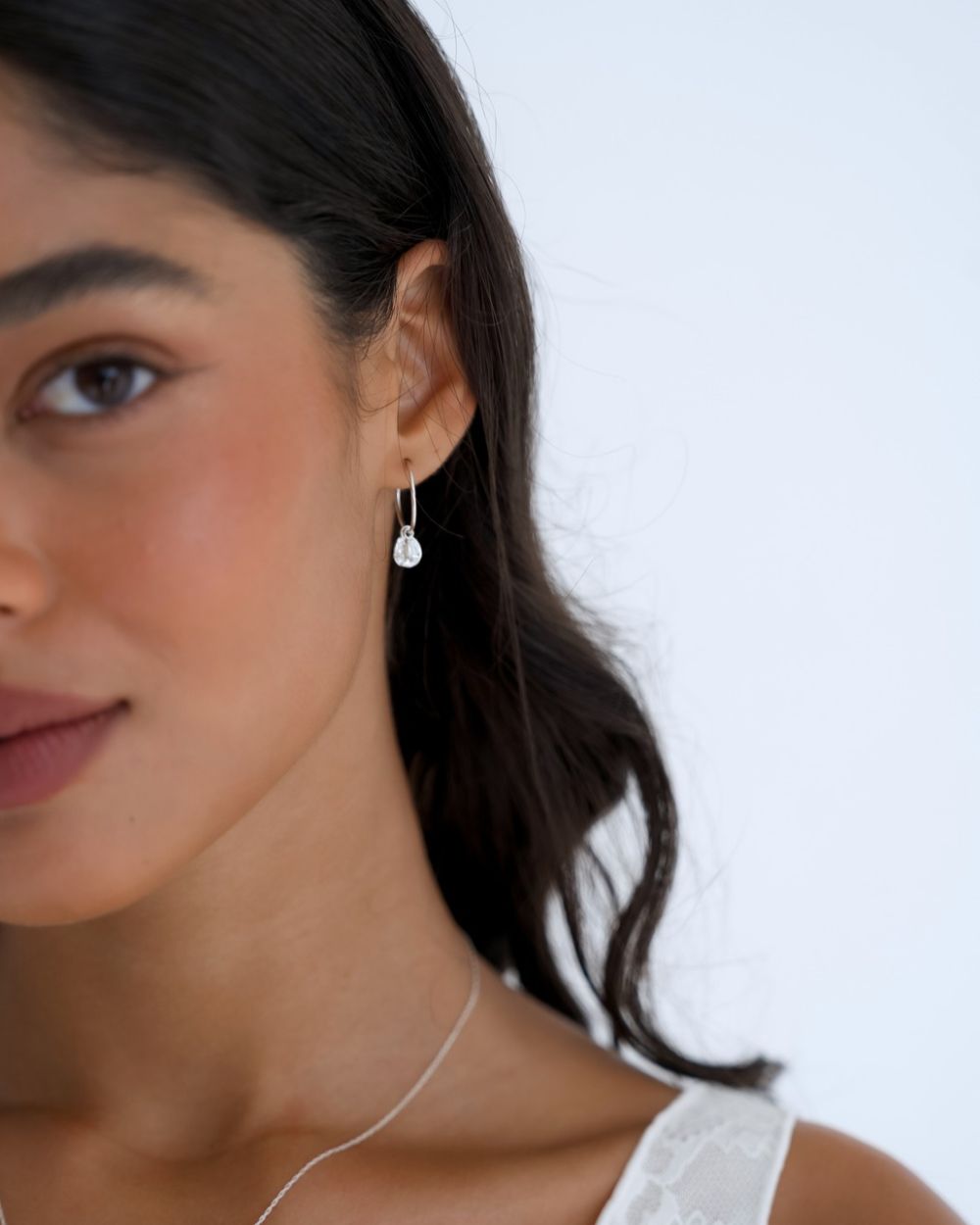 Louna Pearl Hoops